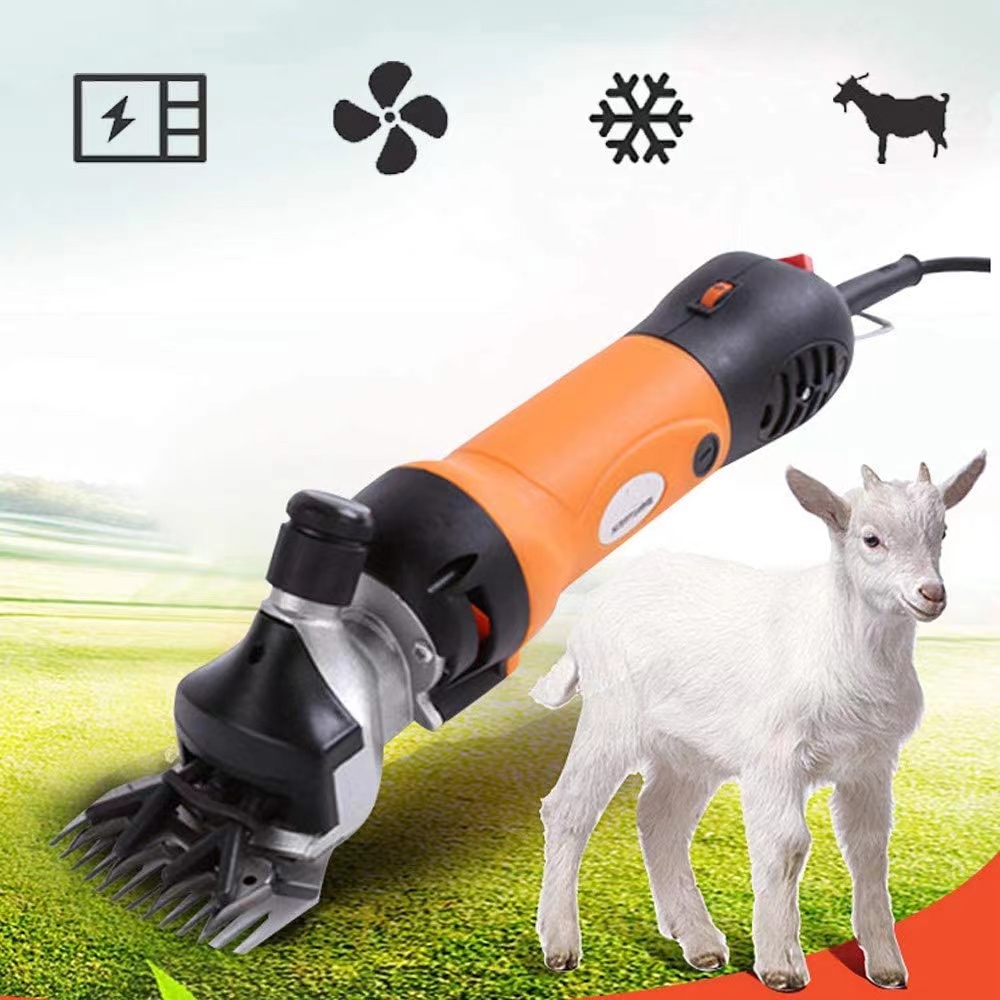 PETPAL Sheep shears electric clippers,Sheep shear electric hair  clipper,High-power electric shearing machine,Used for shearing sheep,  goats, alpacas, llamas, large dogs and Angora rabbits,Orange -  HappyForestStore