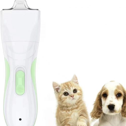 PETPAL Professional Dog Grooming Clippers,Washable Dog Shaver Clippers Low Noise Rechargeable Electric Quiet Dog Hair Clipper with Detachable Ceramic Blade for Dogs and Cats,Eyes,Face,Ears,Paw